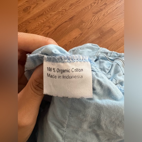 Shorts in baby blue color - Picture 4 of 5